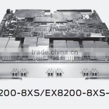 JUNIPER EX8200-8XS EX8200-8XS-ES 8-port 10GbE SFP+ line card for EX8208 EX8216