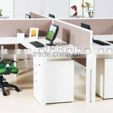 Cross design high quality office cubicle (FOH-W504-A)