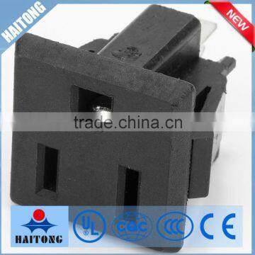 the hot selling products American standard switch socket AC socket with 3 inside pin