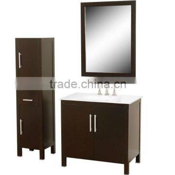 35.5'' modern espresso bathroom cabinet(mb-051)