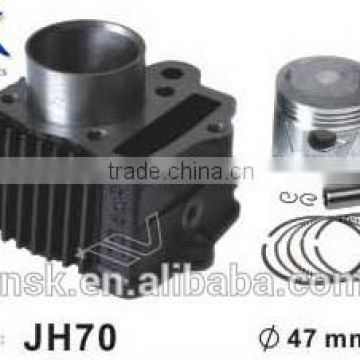 Hot Ssale and shock price Motorcycle Cylinder Head Parts cylinder kit(CG)MODEL JH70 DIA47mm