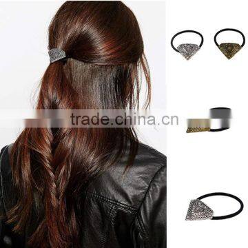 Fashion Big Brand Vintage Tribal Triangle Women Hairband Jewelry