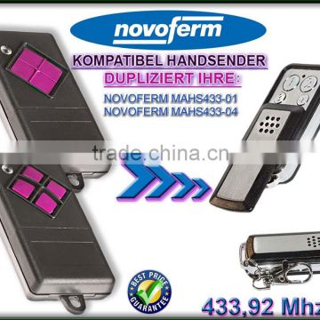 Compatible with NOVOFERM MAHS433-01/04 remote 433,92mhz