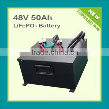 NEW 48V 50AH electric vehicle battery with lifepo4 technology