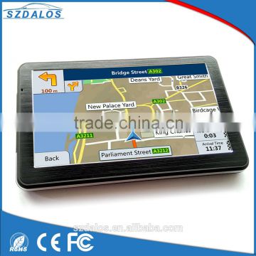 For Auto Car Truck 7 inch Car GPS navigator HD with Bluetooth AV-in