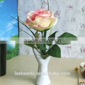 high quality lifelike artificial rose for Valentine's Day