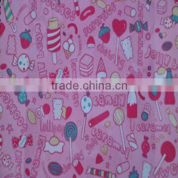 school bags fabric pvc coating printed carton backing schoolbag fabric