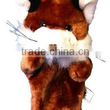 Soft squirrel plush animal hand puppet