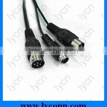 3Pin 4Pin 5Pin 6Pin 7Pin 8Pin Mini DIN Cable Assembly DIN