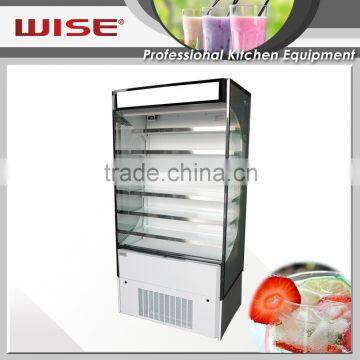 Top Performance Efficient Open Cooler Showcase Professional Kitchen Equipment