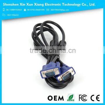 3+5 HD15pin VGA to VGA Cable for Projector LCD 1.5m