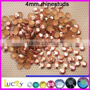 korean quality hot fix rhinestuds ,iron-on rhinestuds, sky blue