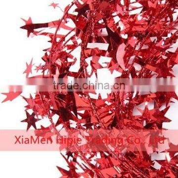 New Shiny Purple Shooting Stars Garland Party Decoration Of Wire Strand photo-5