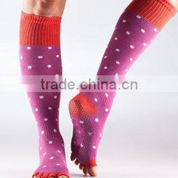 women fingers toe five finger socks