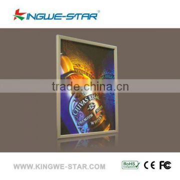 Super slim aluminum led light display advertising boards