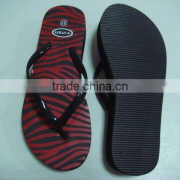 663 LOULUEN Fujian Stock Woman EVA PVC Beach Thong Sandal Slippers photo-2