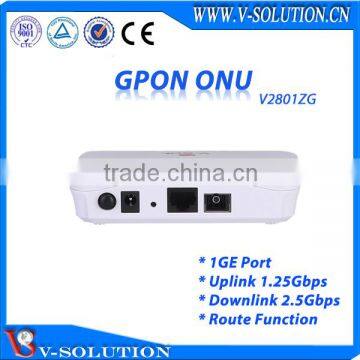 Network Solution 1GE GPON ONT with High Speed Downlink 2.5Gbps