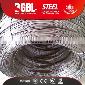 High tensile strength galvanized spring steel wire 3mm