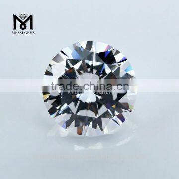 Top Quality Machine Cut Round 1.0mm White CZ Micro Pave Beads