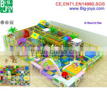 China soft play equpment kids indoor playground with decoration