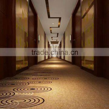 Jacquard Style and Wool blended Nylon material Corridor Carpet