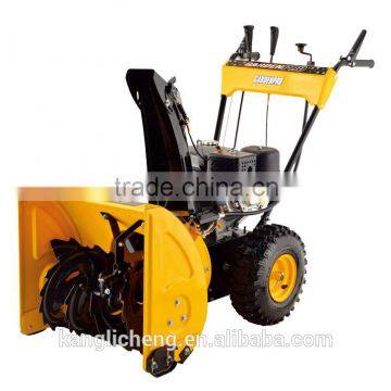 24"/196cc/6HP Two Stage Snow Thrower/Recoil Start(KC624S-F)/Petrol Snow thrower