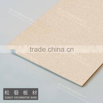 wood grain laminated melamine mdf board for furniture / melamine board