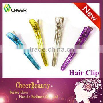 clear hair clips HC014/hair salon clip/clear clip hair products