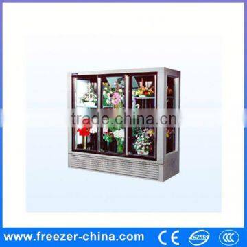 commercial vertical flower display cooler fridge chiller showcase, MEPS approved