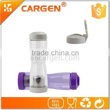 Convinent 500ml tritan tea strainer water bottle