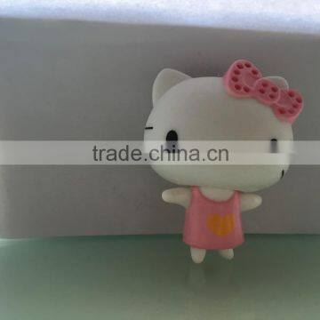 custom cute kitty custom making soft vinyl toy