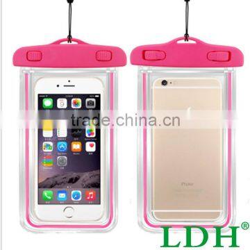 Night Light Phone Bag Underwater Waterproof Phone Bag Diving Bag Mobile Phone Pouch Case For Samsung S6 For Iphone 6 Plus Xi New photo-6