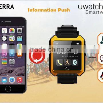 2015 New IP68 Waterproof/Dustproof/Shockproof U Watch U TERRAWatches Bluetooth Smartwatch photo-4
