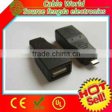 USB A to Micro USB adapter male to female converter