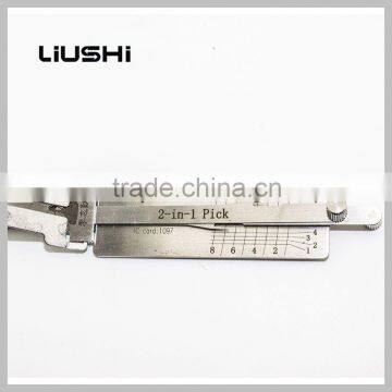 Locksmith tool HU100 car Door locks Pick 2-in-1 tool lishi decoder lishi 2 in 1locksmith tools