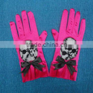 2016 Halloween Costume Accessory Party Supply Satin Gloves photo-3
