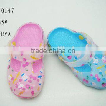 2015 (BZ-10147) Newest Fashion Kid pvc Clogs sandal