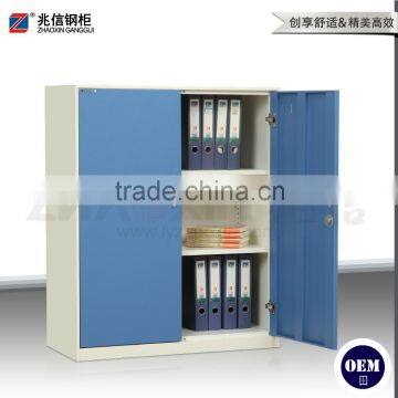 mixed color cabinet swing door file cabinet steel drawing filing cabinet
