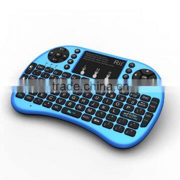 Rii I8 Backlit 2.4GHz Mini Wireless Keyboard Fly Air Mouse With Touchpad Handheld Gaming Keyboard for Tablet PC Android TV photo-3