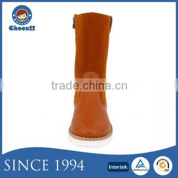 Choozii Flat Heel Girls Fashion Suede Thigh High Boot With Side Zipper photo-2