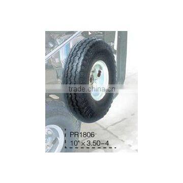 Rubber Wheel TUV CERTIFIED FACTORY Wheelbarrows Pnuematic Wheel, Solid Wheel,PU Foam Flat Free Wheel 6"-18" photo-2