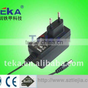 12W 12V 1A linear power adapter (EU plug)