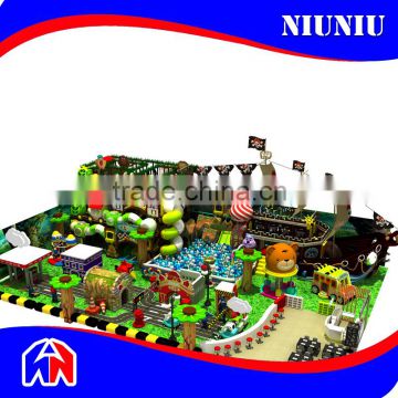 2015 New Product Forest Themed Indoor Soft Playground for Kids