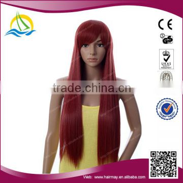 Quality guaranteed High Temperature Fiber ladies short hair wig