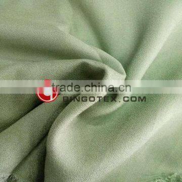 Wholesale 40S green Rayon crepe moss soft fabric for Shirt