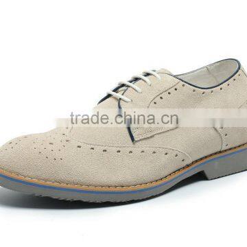 High Class Height Increasing Suede Leather Soccer Shoe/shoes on Sale/mens Italian Shoes photo-2