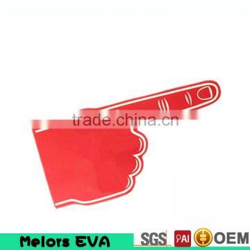 Melors hot sale customized event fans glove EVA Foam Hand/foam hand for fans