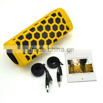 3D Sound Waterproof Shockproof 7000mAh Mobile Power Bank Best Bluetooth Speaker--RS777