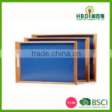 Best Buy Tray,Serving Tray, 3pcs Wood Serving Tray Wholesale