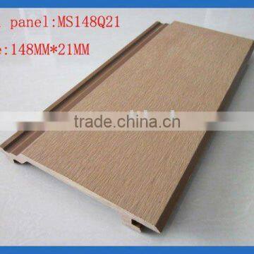 eco-friendly wood plastic external wall cladding panel